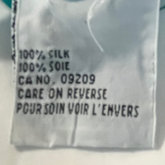 Vintage Designer  Irene Hill - PRET A PORTER SOIE - 100% SILK - Picture 11 of 12